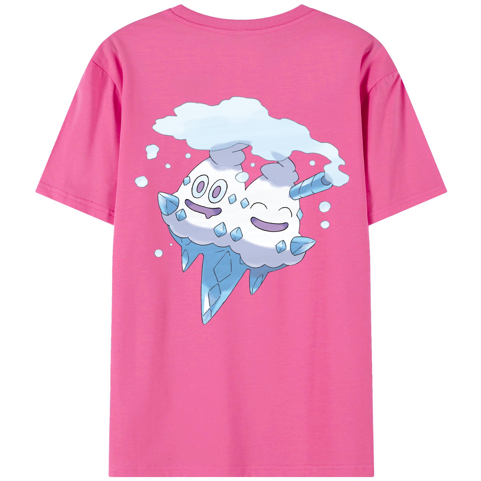 （画像用） ポケットモンスター Pokémon レディース半袖Tシャツ(バックプリント)